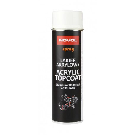 ACRYLIC TOPCOAT fényes fehér spray – 500ml (6)