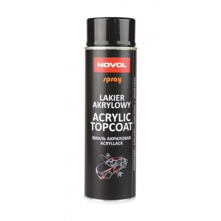 ACRYLIC TOPCOAT fényes fekete spray – 500ml (6)