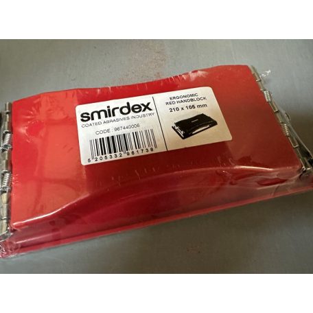 Smirdex piros stekli csiptetős 210x105 mm